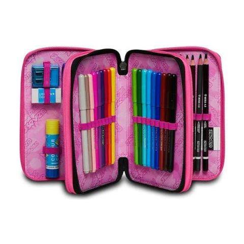 Astuccio Scuola 3 zip Zipper Glamy - Foto 2