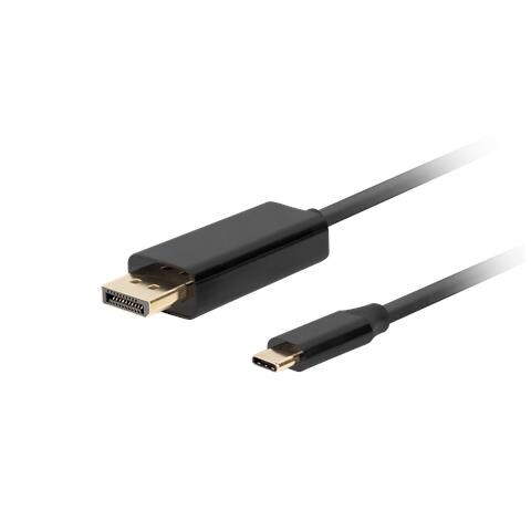 CA-CMDP-10CU-0018-BK cavo e adattatore video 1,8 m USB tipo-C DisplayPort Nero - Foto 1