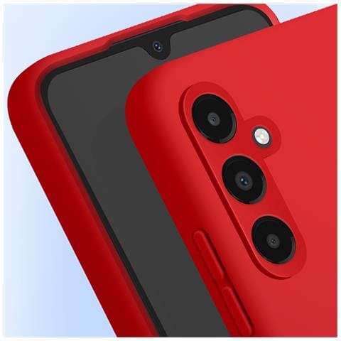 Cover Per Samsung Galaxy A05s Soft-touch Finitura Opaca, Rosso - Foto 2