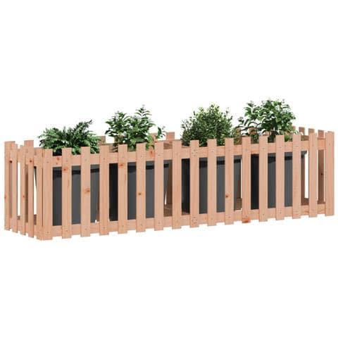 Fioriera Da Giardino Recinzione 200x50x50cm Massello Douglas - Foto 2