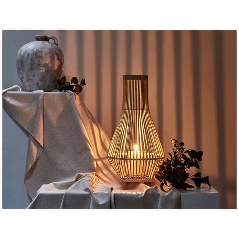 Lanterna Legno 58 Cm Leyte - Foto 1