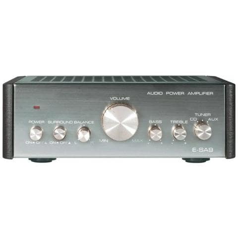 Amplificatore Stereo 2 x 12 W Colore Argent Marrone Scuro - Foto 1