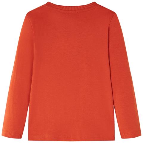 Maglietta Da Bambino A Maniche Lunghe Arancione 140 - Foto 2