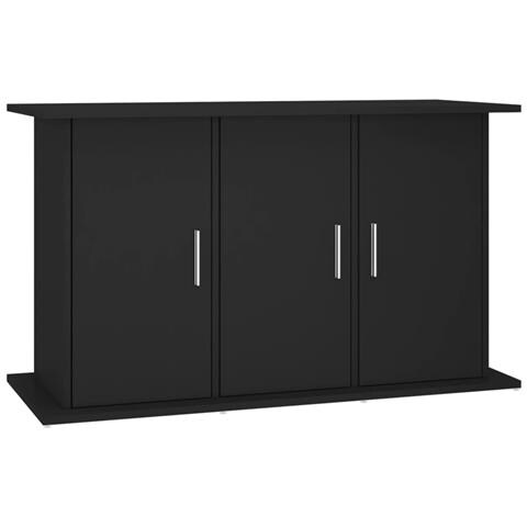 Supporto per Acquario 101x41x58 cm in Legno Multistrato Nero - Foto 1