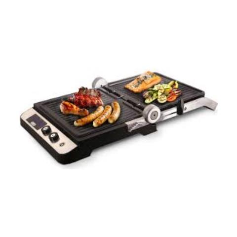 Griglia Elettrica LBNCG2000SB con Potenza 2000 W Colore Nero Acciaio Inox - Foto 2