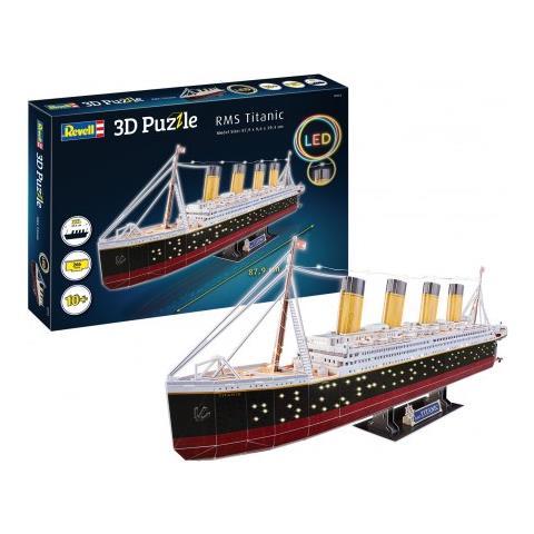 RMS Titanic Puzzle 3D 266 pz Navi - Foto 5