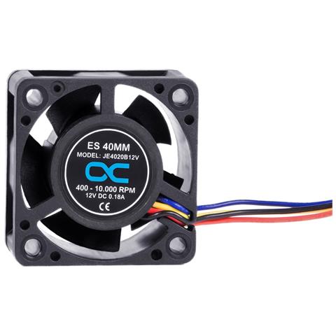 24823 sistema di raffreddamento per computer Universale Ventilatore 4 cm Nero 1 pz - Foto 1