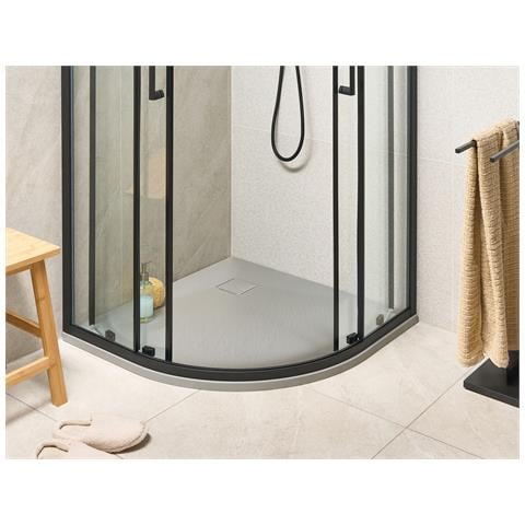 Piatto Doccia Paron 90 X 90 X 3 Cm Grigio - Foto 1