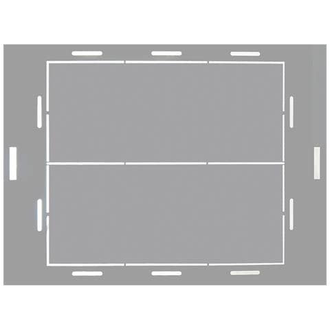 Armadio Rack 19" a Muro 6 Unità P. 450 mm Flat Pack Grigio - Foto 11