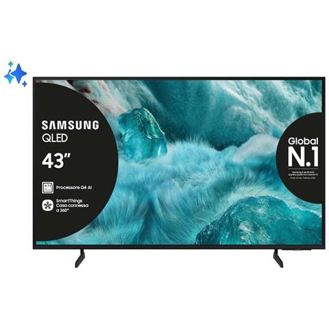 TV QLED HD 43" QE43Q7FAAUXZT Smart TV - Foto 1