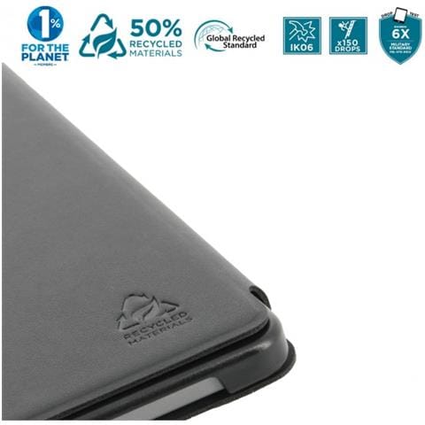 068016 custodia per tablet 31,5 cm (12.4") Custodia a libro Nero - Foto 3