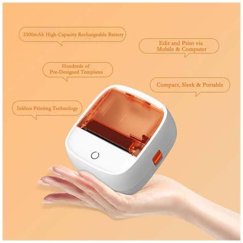 Mini Stampante Termica Bluetooth - Portatile E Wireless Per Etichette - Foto 2