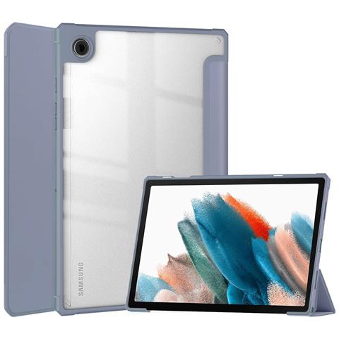 Custodia Per Samsung Galaxy Tab A8 10.5” Resistente Magnetica Grigia - Foto 1