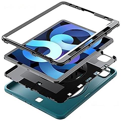 Custodia Per Ipad Air 5/4 10.9""/pro 11 Con Tracolla Turchese - Foto 2