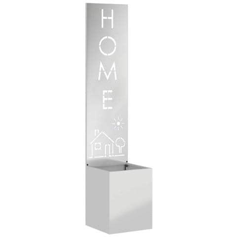 Schermo per privacy in giardino Traforo Argento 32 x 140 cm - Foto 1