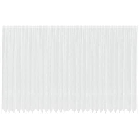 Tende con tende Bianco 750 x 300 cm Poliestere - Foto 1
