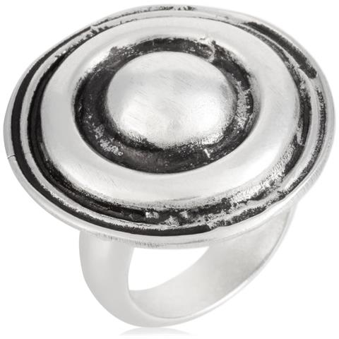 Anello ""hoops"" Placcato In Argento Sterling 925. Misura 16 - Foto 1