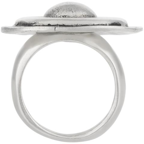 Anello ""hoops"" Placcato In Argento Sterling 925. Misura 16 - Foto 2