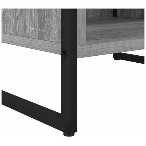 Mobile TV Grigio Sonoma 170,5 x 36 x 30,5 cm Legno multistrato - Foto 9