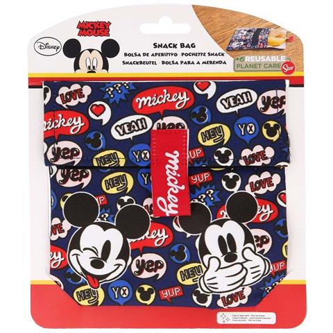Borsa Termica Riutilizzabile Per Bambini Con Motivo Cartone Animato E Chiusura In Scratch 16x16cm, Blu - Foto 4
