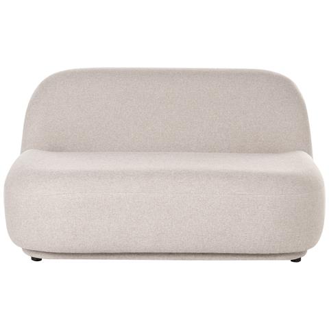 Divano 2 Posti Lovberg Tessuto Beige - Foto 2