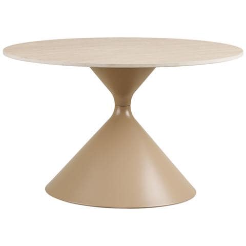 Tavolino Annecy-beige-ceramica-70x70x41 Cm - Foto 2