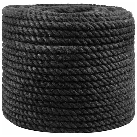 Corda di Juta 14 Nero 100% juta Tossa - Foto 1