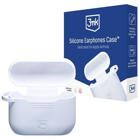 Custodia Bianca In Silicone Per Airpods Pro 3 - Foto 1