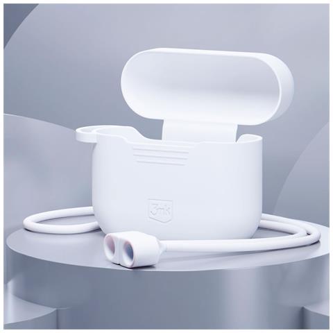 Custodia Bianca In Silicone Per Airpods Pro 3 - Foto 2