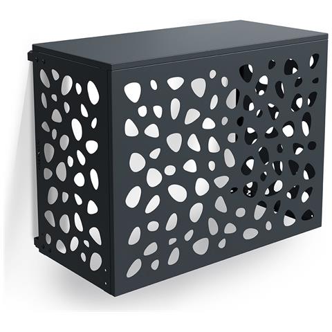 Copertura Per Climatizzatore E Pompa Di Calore ANETO SUNNY Alluminio Grigio - Taglia M - Foto 3