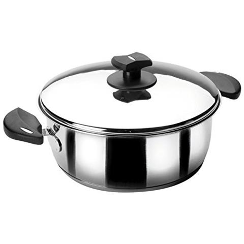 88624 - Portapranzo Nova Ladycor con coperchio, 24 cm, in acciaio inox. - Foto 1