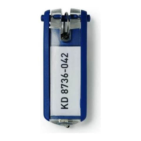 scatola 6 portachiavi key clip blu - Foto 2