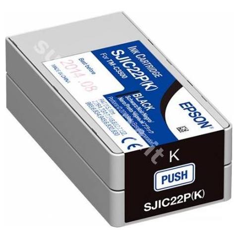 C33S020601 Cartuccia Ink Originale Nera per ColorWorks TM-C3500 - Foto 2