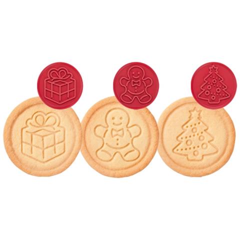 Timbro x biscotti 6 decori natalizi delicia - Foto 2