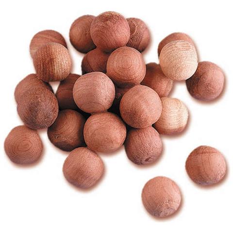 Set 15 Palline In Cedro Rosso Antitarme - Foto 1