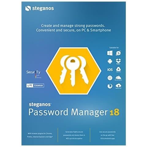 Password-manager 18 - 5 Dispositivi Per 1 Anno - Licenza Esd - Foto 1