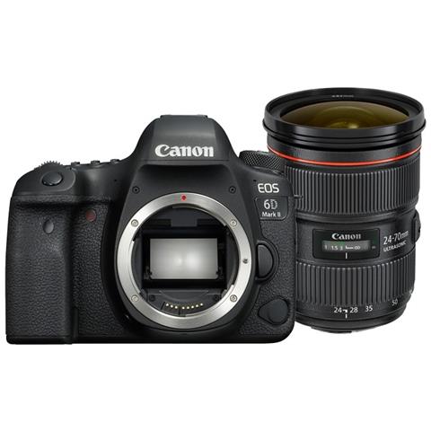 Eos 6d Mark Ii + Ef 24-70mm F / 4l Is Usm - Foto 1