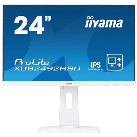 Monitor 23.8" LED IPS XUB2492HSU-W1 1920 x 1080 Pixel Full HD Tempo di risposta 5 ms - Foto 1