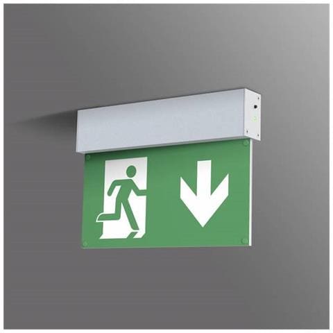 Indicazione Via Di Fuga Illuminata Montaggio A Soffitto - Foto 1