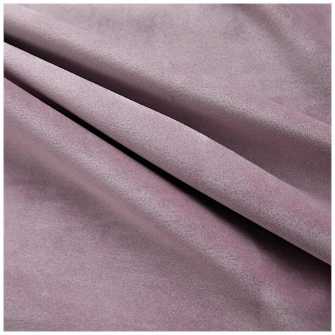 Tende Oscuranti Con Anelli 2pz Rosa Antico In Velluto 140x245cm - Foto 2