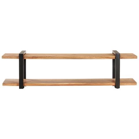 Mobile Porta Tv 160x40x40 Cm In Legno Massello Di Acacia - Foto 9