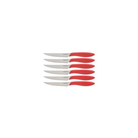 Presto Coltello Bistecca 12cm 6pz Rosso - Foto 6