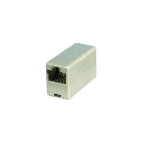 RJ45-RJ45 F / F RJ-45 RJ-45 Beige cavo di interfaccia e adattatore - Foto 2