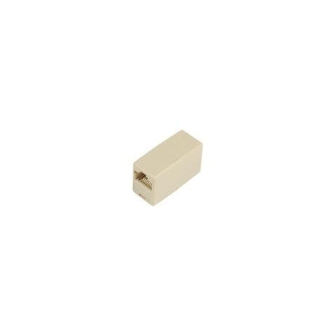 RJ45-RJ45 F / F RJ-45 RJ-45 Beige cavo di interfaccia e adattatore - Foto 1