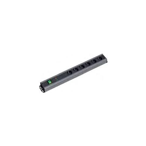300.012 6AC outlet (s) 2U Nero, Grigio unità di distribuzione dell'energia (PDU) - Foto 1
