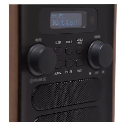 Radio da Tavolo DAB-48 con Display / FM / Bluetooth Colore Grigio - Foto 2