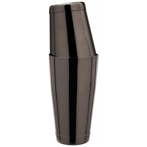 Shaker Per Cocktail Tin-on-tin - Acciaio Inossidabile Gmb Nero Canna Di Fucile 28 Once / 18 Once - Foto 2