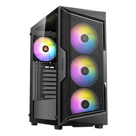 Case Elite Midi Tower ITX /Micro ATX 2 Porte USB 2.0/1 porte USB 3.2 Colore Nero - Foto 1