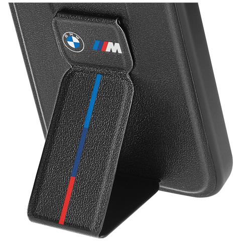 Cover Per Iphone 15 Pro Similpelle Cavalletto Supporto, Nero - Foto 2