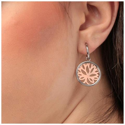 Orecchini Donna Satd08 Acciaio Inossidabile - Foto 2